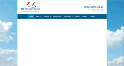 Desktop Screenshot of dgtherapy.com